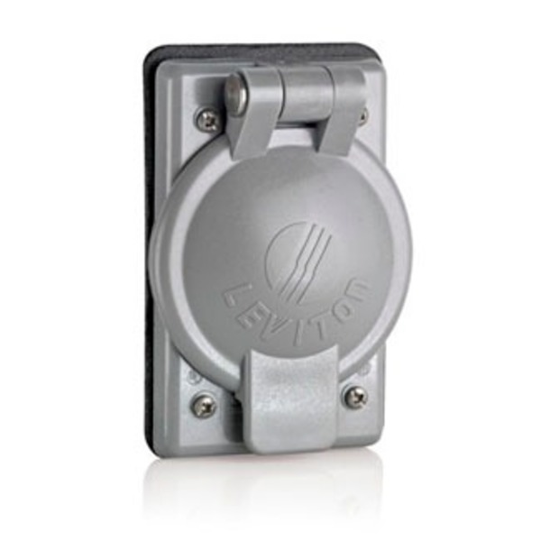 Leviton Wallplates Gy Wr Cover 20/30A 7420-CRG